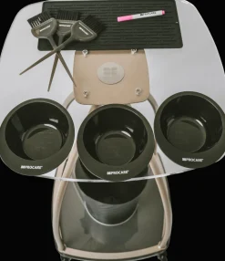 Procare Hair Hostess Trolley - Black Short