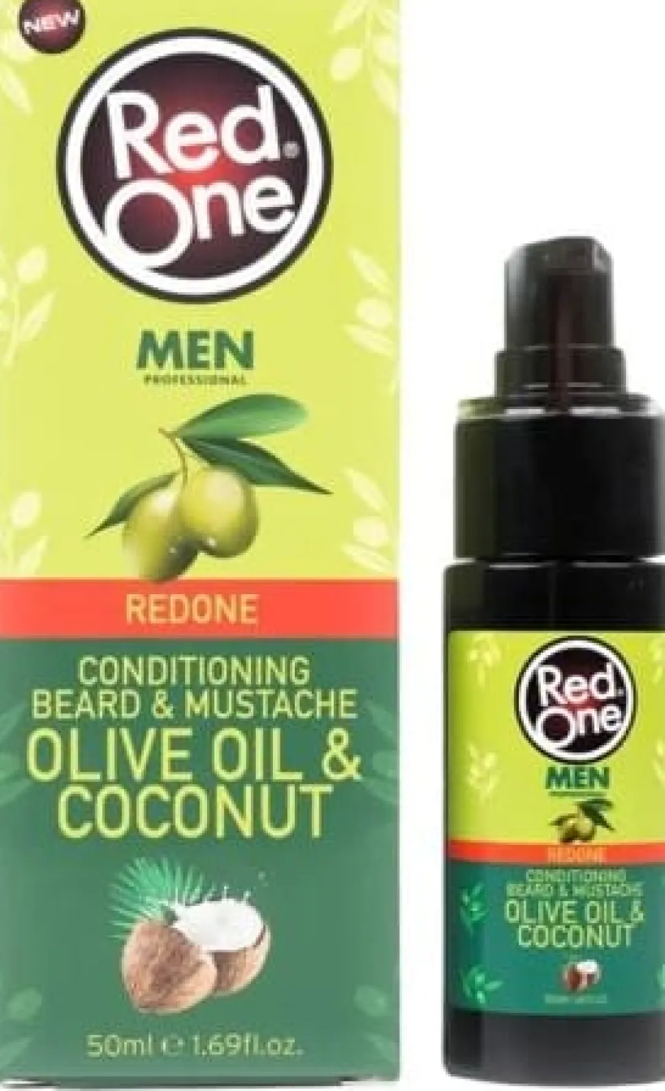 RedOne Beard & Mustache Olive Oil Coconut 50 ml