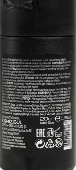 Redone Hair Styling Powder Wax 20g