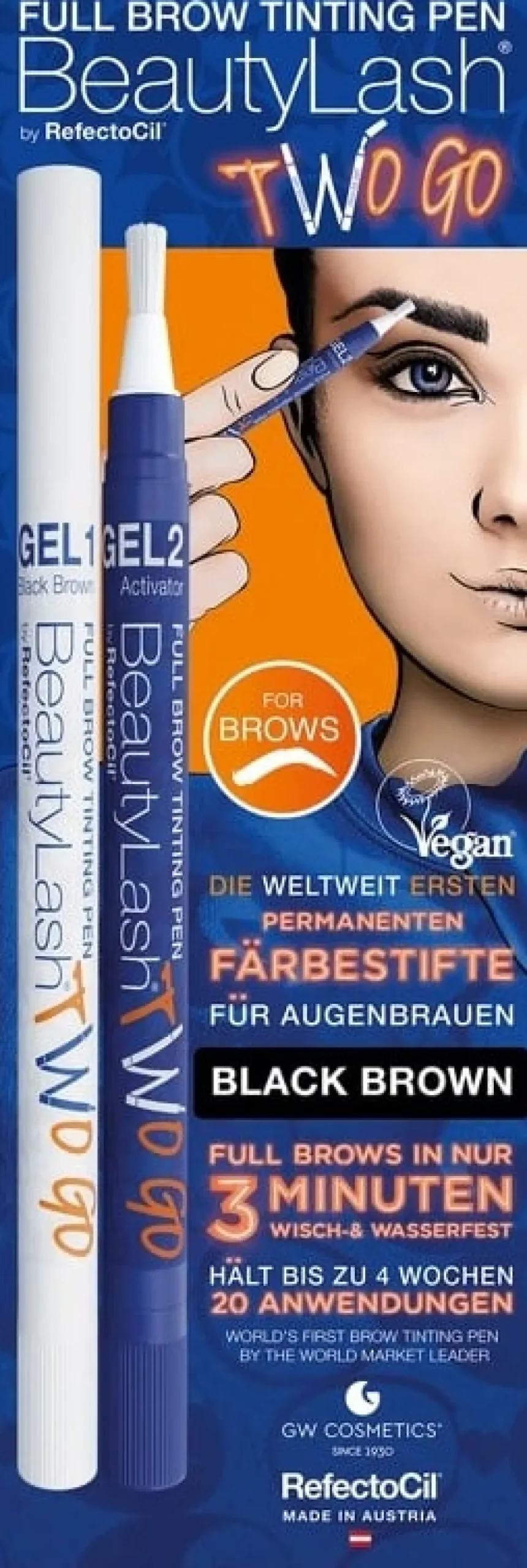 RefectoCil Beautylash By Refectocil Two Go - Black Brown