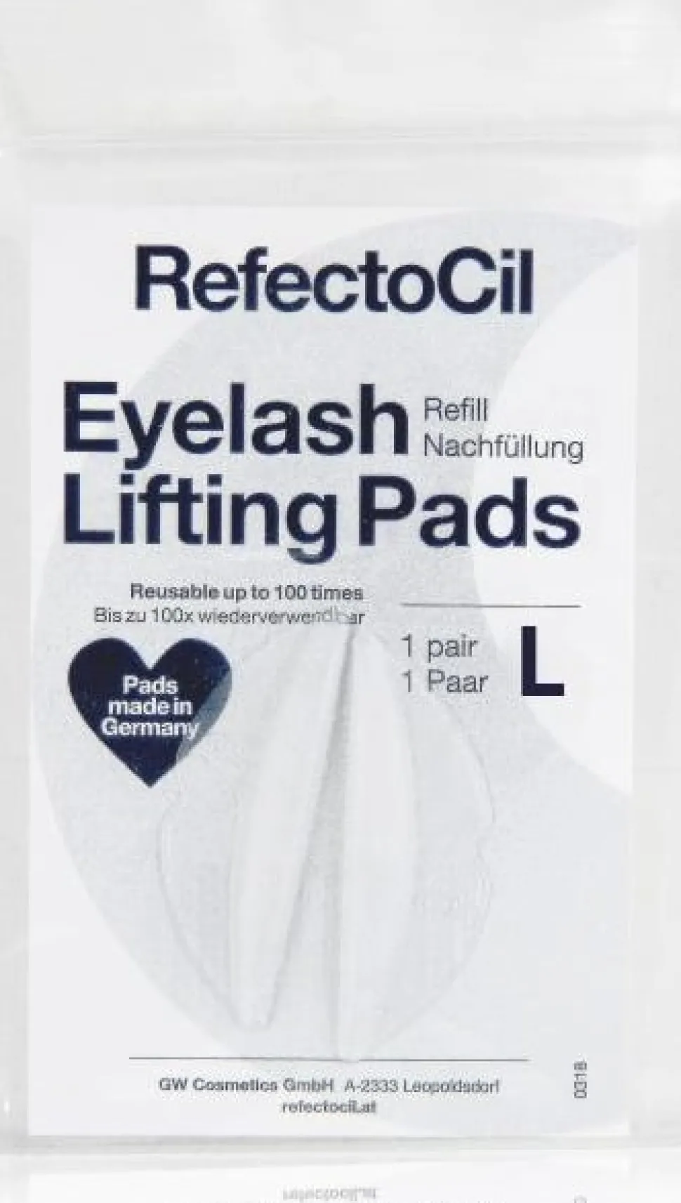 RefectoCil Lash Lift Refill Lifting Pads 1 Pair - Large