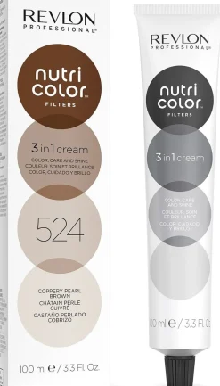Revlon Professional Nutri Color Filters 524 Coppery Pearl Brown 100 ml