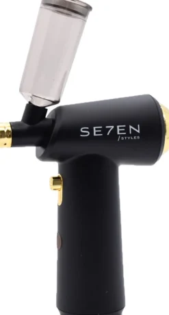 Se7en Styles Black Airbrush Wireless Charging