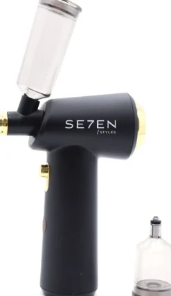 Se7en Styles Black Airbrush Wireless Charging