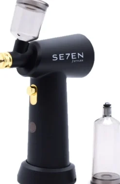 Se7en Styles Black Airbrush Wireless Charging