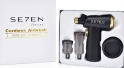 Se7en Styles Black Airbrush Wireless Charging