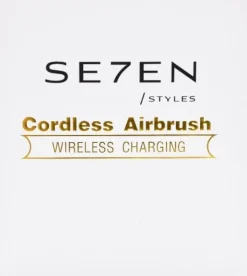 Se7en Styles Black Airbrush Wireless Charging