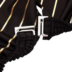 Se7en Styles Black Gold Barber Cape