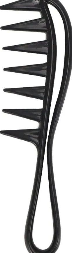 Se7en Styles Black Styling Comb 18 cm