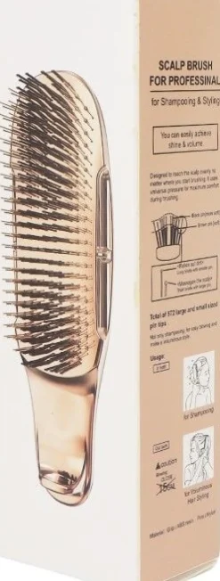 Se7en Styles Copper Detangling Brush