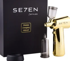 Se7en Styles Gold Airbrush Wireless Charging