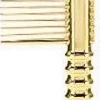 Se7en Styles Gold Metal Tail Comb - 23 cm