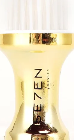 Se7en Styles Gold Talcum Neck Brush