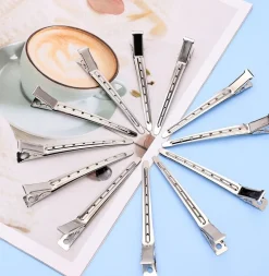 Se7en Styles Metal Clips 8,9 cm - 12 Pcs