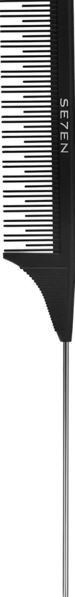 Se7en Styles Metal Tail Comb - 23,5 cm