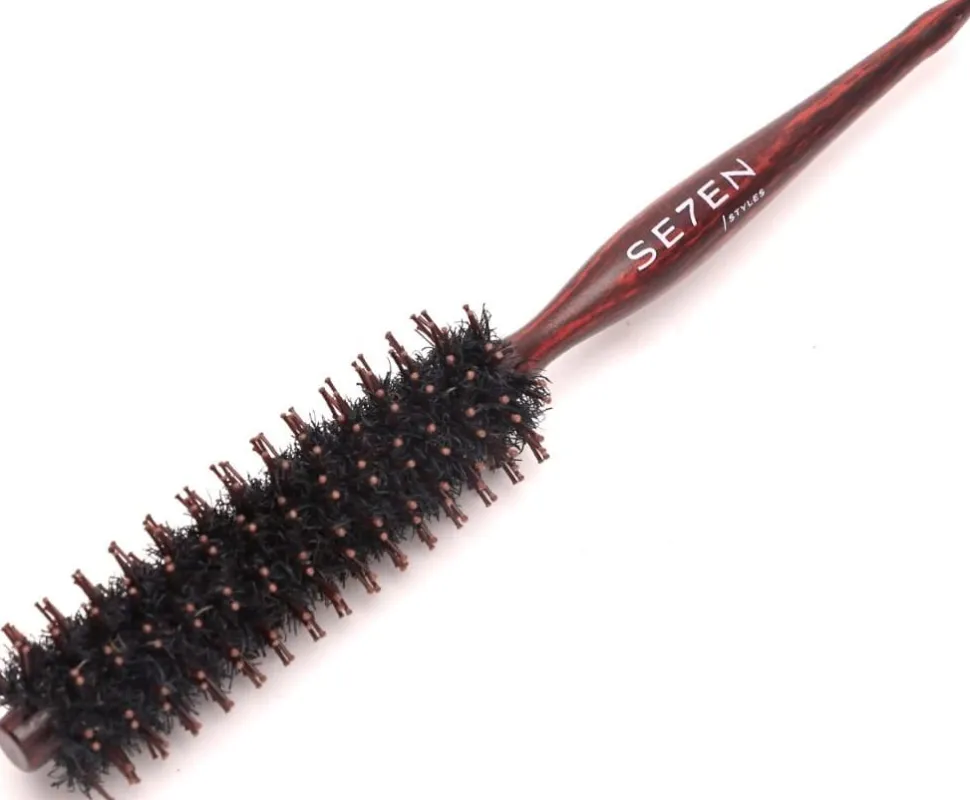 Se7en Styles Small Wooden Round Brush 12 mm