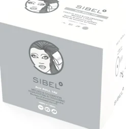Sibel - Alufoil Embossed Roll 14µ Silver 12cmx100m