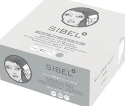 Sibel - Alufoil Embossed Sheets 14µ Silver 27cmx12cm - 300 Pcs