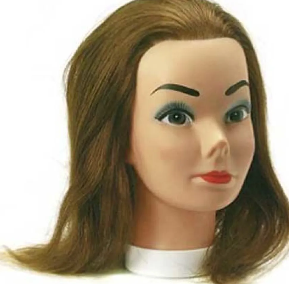 Sibel - Candy Training Head 100% Natural Hair 15-35 Cm