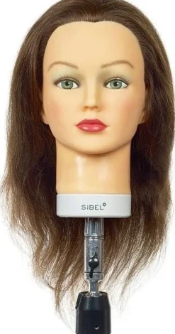 Sibel - Cathy Training Head 100% Natural Hair 15-35 Cm