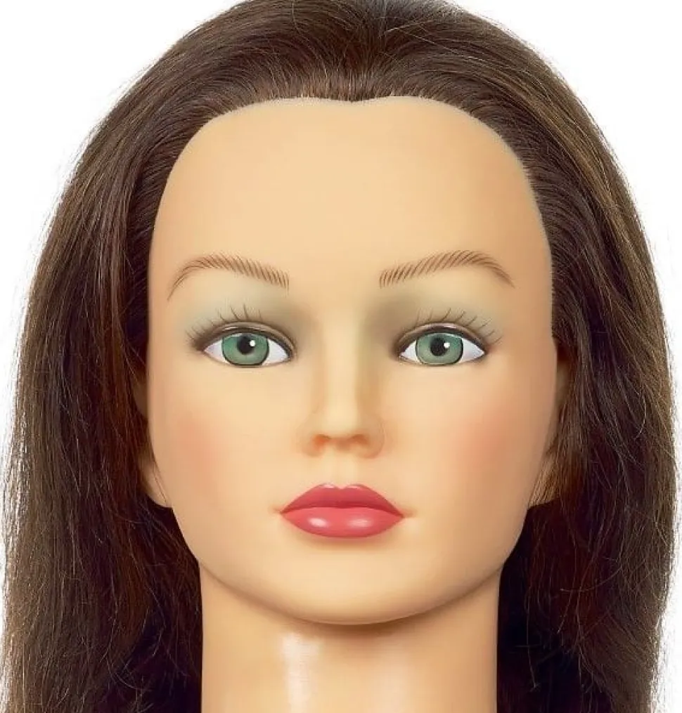 Sibel - Cathy Training Head 100% Natural Hair 15-35 Cm