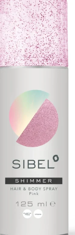 Sibel - Hair & Body Shimmer Spray Pink - 125 ml