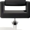 Sibel FELICITAS Styling Chair With Square Base Black Leather