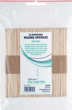 Sibel Mini Face Spatula 50 Pcs