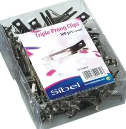 Sibel 2-pin Metal Clips - 100 pcs