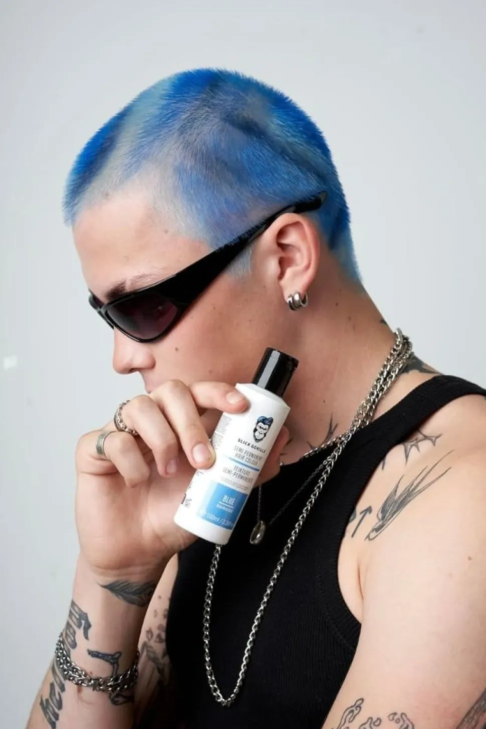 Slick Gorilla Hair Colour Blue 100 ml
