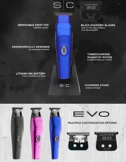StyleCraft EVO Professional Modular Magnetic Motor Cordless Hair Trimmer