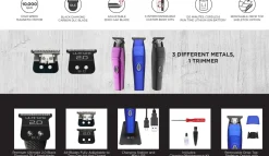 StyleCraft EVO Professional Modular Magnetic Motor Cordless Hair Trimmer