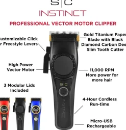 StyleCraft Instinct Cordless Clipper