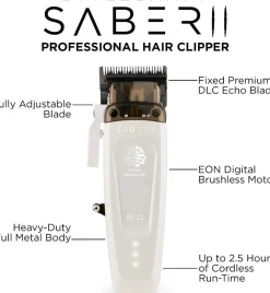 StyleCraft Saber 2 Clipper White