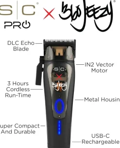 Stylecraft x 360 Jeezy Cordless Vector Motor Clipper
