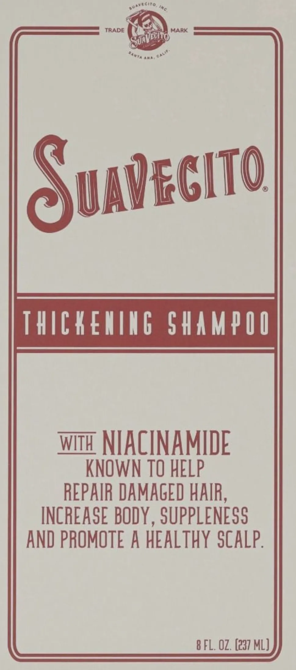 Suavecito Thickening Shampoo 237 ml