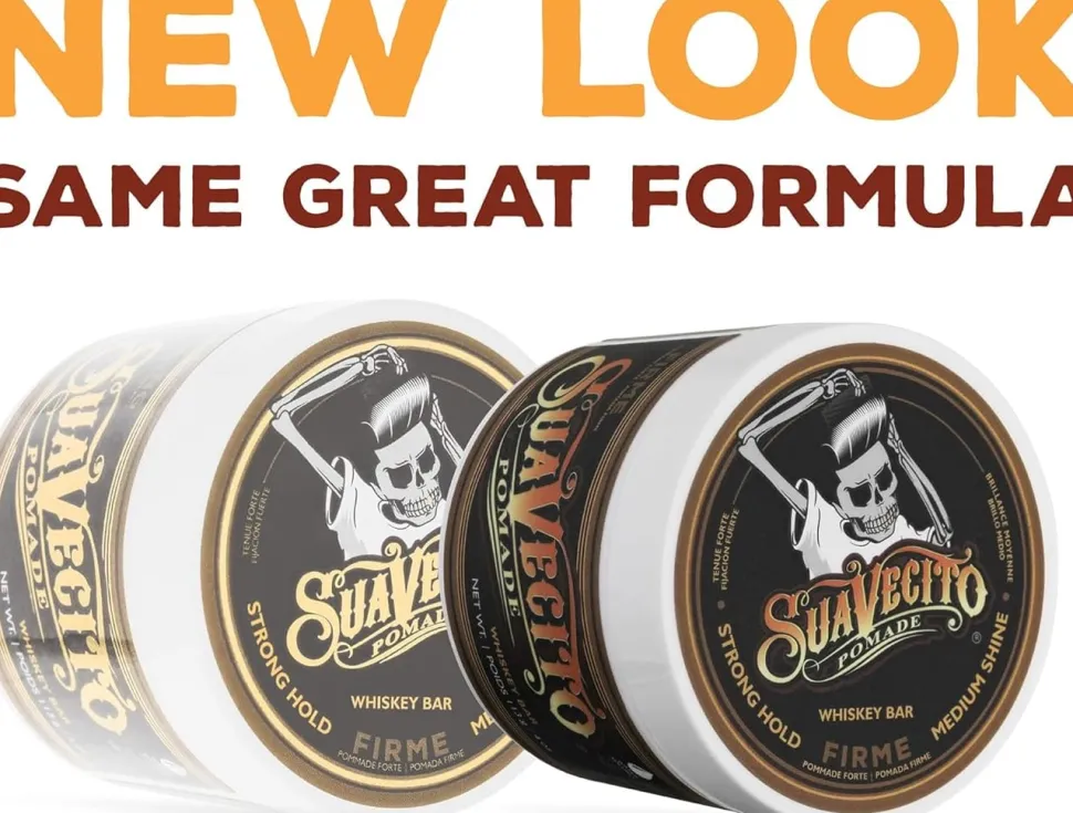Suavecito Whiskey Bar Firme Strong Hold Pomade 113g