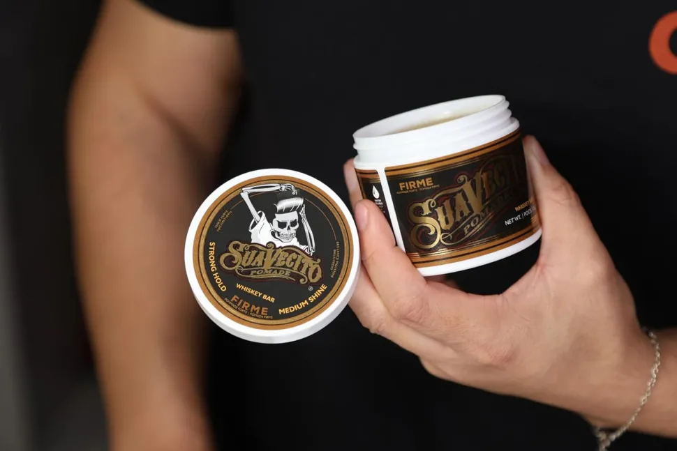 Suavecito Whiskey Bar Firme Strong Hold Pomade 113g
