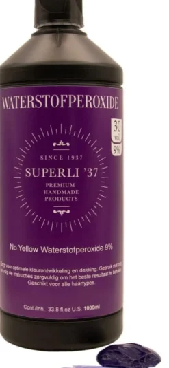 Superli 37 No Yellow Cream Developer 30 vol. 9% 1000ml