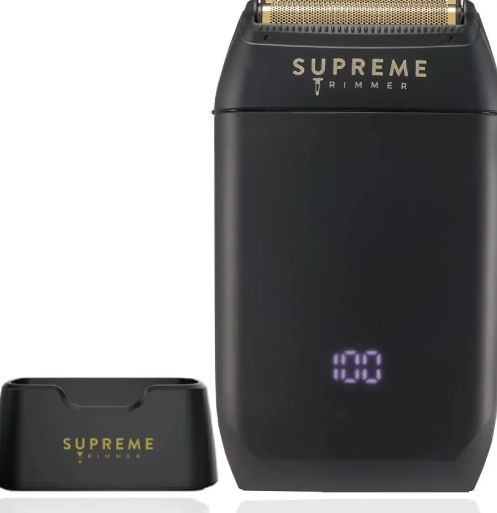 Supreme Trimmer Crunch™ Double Foil Shaver Black