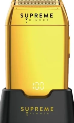 Supreme Trimmer Crunch™ Double Foil Shaver Gold