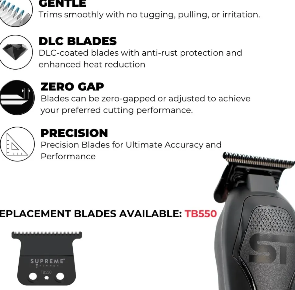 Supreme Trimmer DARKSTAR 72™ Trimmer Black