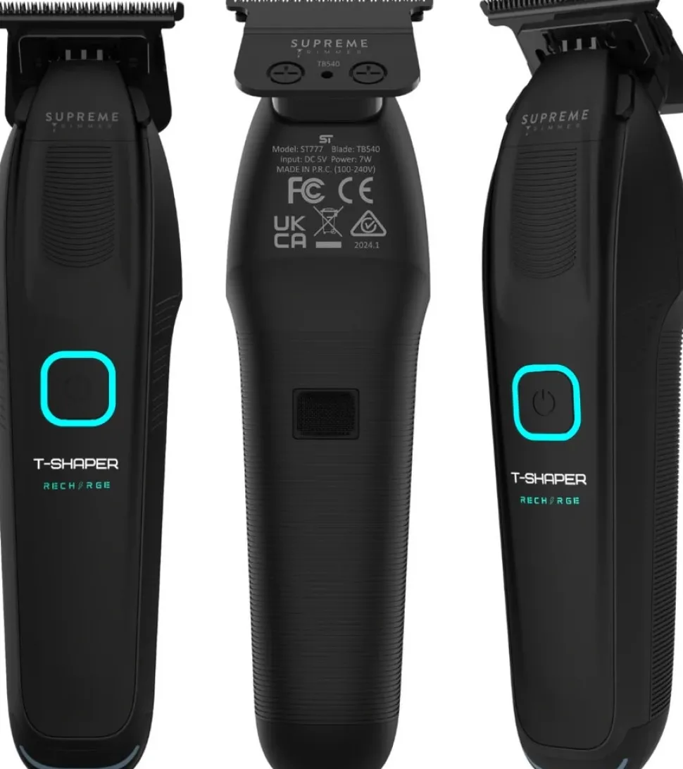 Supreme Trimmer Recharge Trimmer Black