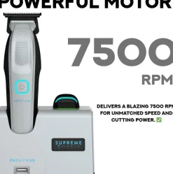 Supreme Trimmer Recharge Trimmer Grey