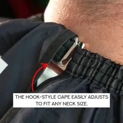 Supreme Trimmer ST Premium Barber Cape - Blue Neon