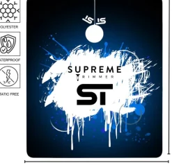 Supreme Trimmer ST Premium Barber Cape - Blue Neon