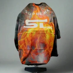 Supreme Trimmer ST Premium Barber Cape - Scarlet Ash