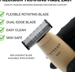 Supreme Trimmer TESTii Body Groin & Bikini Trimmer