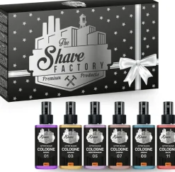 The Shave Factory No. 01 After Shave Cologne Giftset 6 x 50 ml
