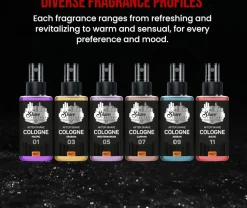 The Shave Factory No. 01 After Shave Cologne Giftset 6 x 50 ml